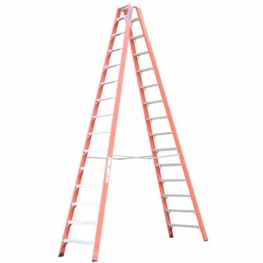 Imagem de Escada Tesoura Fibra de Vidro 5,00 Metros - ES000027 - COGUMELO