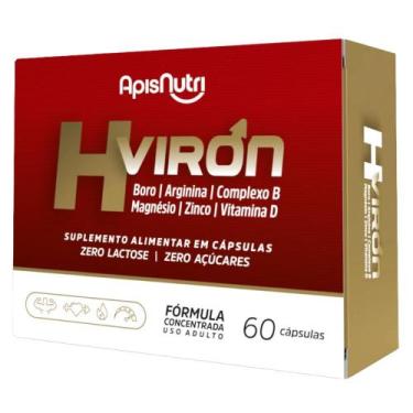 Imagem de H-Viron 60 Cápsulas Energia Força e Potência - Apisnutri