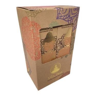 Imagem de Incenso Natural Vila Zen Mirra Puro 12 Caixas Com 10 Varetas - Lua Mís