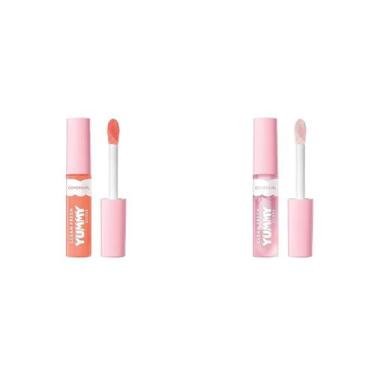 Imagem de Brilho labial COVERGIRL Clean Fresh Yummy Gloss, pacote com 2 unidades