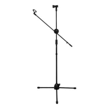 Imagem de Suporte dolphin boom duplo para microfone dsm-01