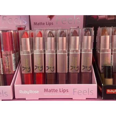 Imagem de Battons matte - BELLA FLOR, Vermelho