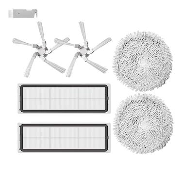 Imagem de Mop Cloth Compatible With XMI Dreame W10 W10 Pro Robotic Vacuum Cleaner Main Side Brush Detachable Mop Rags Stent Hepa Filter Accessories(Set27)
