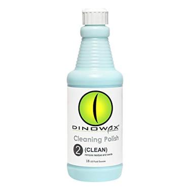 Imagem de Esmalte de limpeza Dinowax | Remove marcas de espiral e arranhões na tinta | Grau profissional (473 ml)