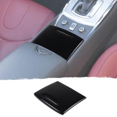 Imagem de Aotumcer Suporte de copo de console central caixa de armazenamento organizador decalque para 2009-2013 Infiniti G25 Infiniti G37 acessórios interiores de carro 1 peça suporte de copo central painel