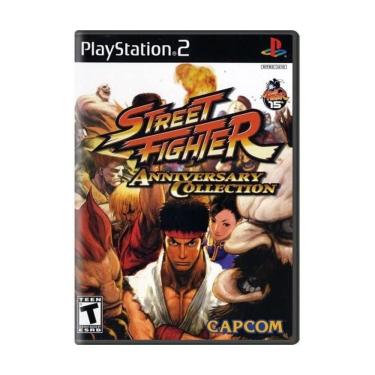 Imagem de Street Fighter Anniversary Collection Ps2