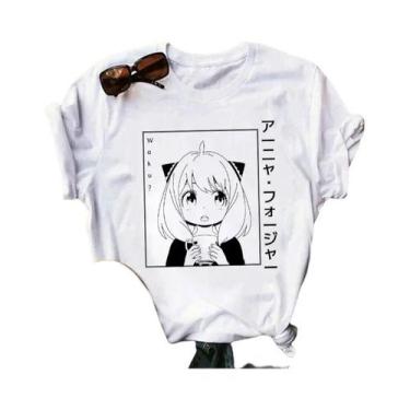 Imagem de Camiseta Anime Espião x Família - Estilo Harajuku Kawaii - Manga Curta
