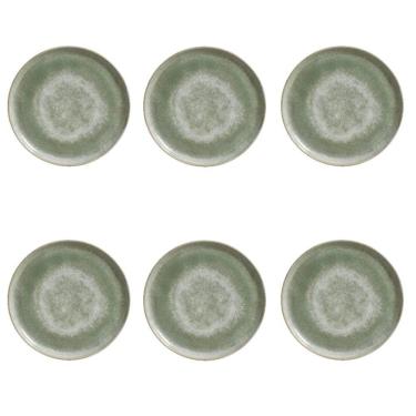 Imagem de Conjunto De Pratos De Sobremesa 06 Peças Bio Moss Porto Brasil
