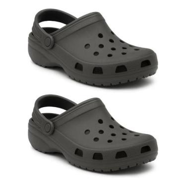 Imagem de Kit Chinelo Micro Babuche Papete Nuvem Leve, Confortavél., Preto, 40-4