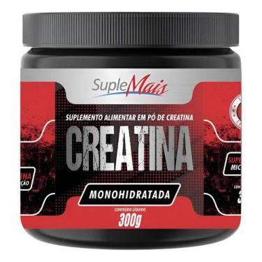 Imagem de Creatina Monohidratada Pura Suple Mais Pote 300g - Suplemais