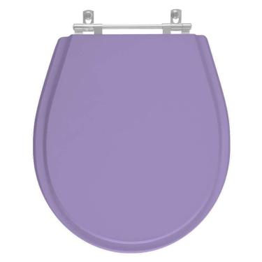 Imagem de Assento Sanitário Poliester Avalon Bermuda (lilás) Para Vaso Ideal Standard