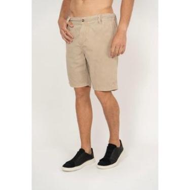 Imagem de Bermuda Sarja Lisa Aleatory Pilot Taupe-Masculino