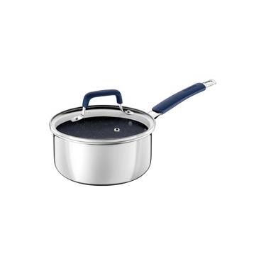 Imagem de Panela Tramontina Romagna Aço Inox Cerâmico Black Stone 18 cm 2,25 L