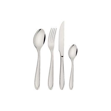 Imagem de Faqueiro Tramontina Laguna em Aço Inox com Facas para Churrasco 16 Peças