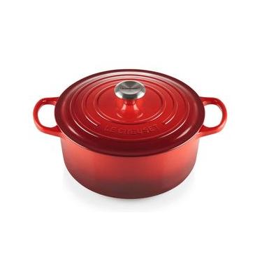 Imagem de Caçarola Redonda 24Cm Vermelha Signature - Le Creuset