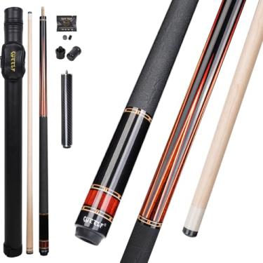 Imagem de CUEELF Bastão de taco de sinuca de baixa deflexão feito à mão para taco de bilhar profissional para tacos de bilhar para adultos