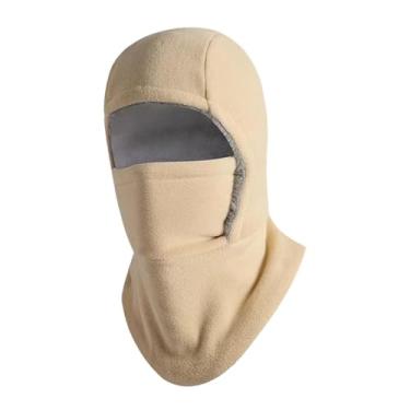 Imagem de Dynwave Balaclava com capuz à prova de vento, máscara de esqui para snowboard, esqui de inverno e pesca, Cáqui