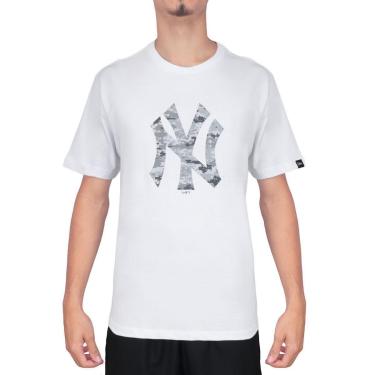 Imagem de Camiseta New Era Core New York Yankees Branca-Unissex