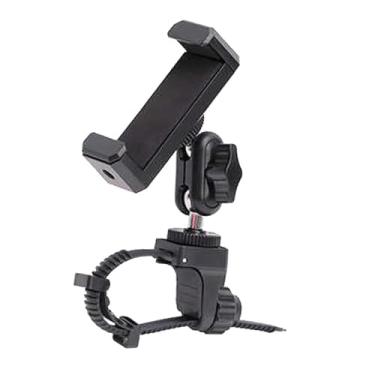 Imagem de YIJU Suporte para celular para instrumentos de, com ângulo ajustável e instalação prática, de alça ajustável para trombone, trompete e