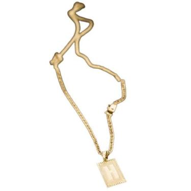 Imagem de Cordão Grumet Fecho Gaveta 3mm inicial H - A.R Variedades MT