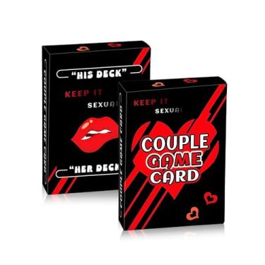 Imagem de Couples Cards Games for Adults Spicy,Deep Relationship Conversation and Adventure Cards Game for Couples,Perfect Romantic Gift for Him & Her & Couples Gift