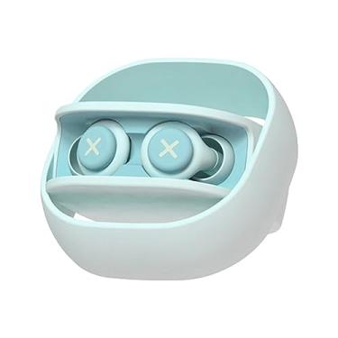 Imagem de SIWOTED Tampões de ouvido com cancelamento de redução de ruído Silicone Tampão de ouvido reutilizável para dormir com caixa de armazenamento (Azul)