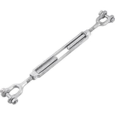 Imagem de Esticador Para Cabo De Aço 3/8 Manilha X Manilha Galvanizad - Vonder P