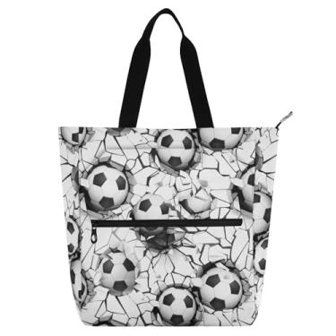 Imagem de Bolsa de futebol para crianças e adultos com zíper, impermeável, tecido Oxford, bolsa multiuso