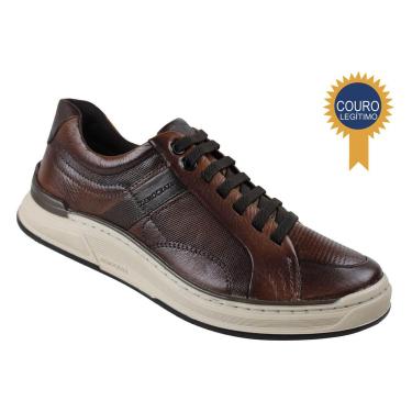 Imagem de Sapatênis Couro Democrata Masculino-Masculino