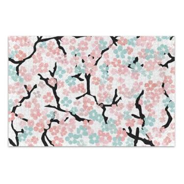 Imagem de Quebra-cabeça floral rosa azul bege 1000 peças adultos flor pintura animal personalizado quebra-cabeça exclusivo para adultos presentes de festa elefante branco, 75 x 40 centímetros