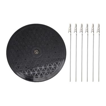 Imagem de aqxreight Plataforma Giratória para Pulverização de Tinta, Base Giratória de 360 ​​graus de Diâmetro Com 6 Clipes para Modelagem