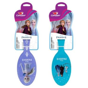 Imagem de Escova de Cabelo Condor Frozen II Oval 9873 (SORTIDO)