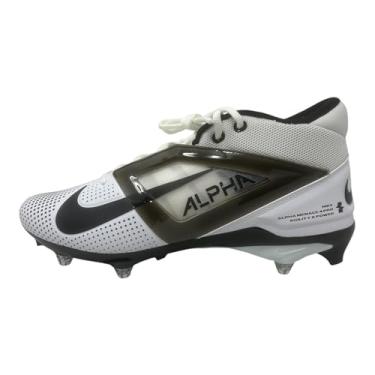 Imagem de Nike Chuteiras Alpha Menace 4 Elite (FD7036-600, University Red/Team Red/Black/White), Branco/preto/cinza/tachas, 45