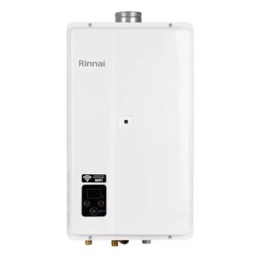 Imagem de Aquecedor a gas digital e27 branco 27 litros gn rinnai