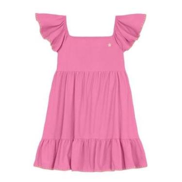 Imagem de Vestido infantil menina em liocel Brandili-Feminino