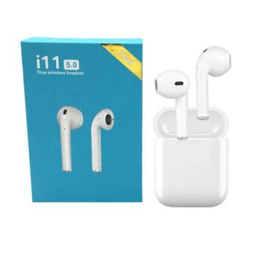 Imagem de Fone De Ouvido Wireless I11 Tws Iphone Android Azul