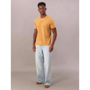 Imagem de Camiseta Manga Curta Calvin Klein JeansLogo Centralizado Havana-Feminino