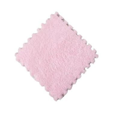 Imagem de Tapete De Brincar Infantil De Pelúcia Macia 30x30CM, Tapete De Quebra-
