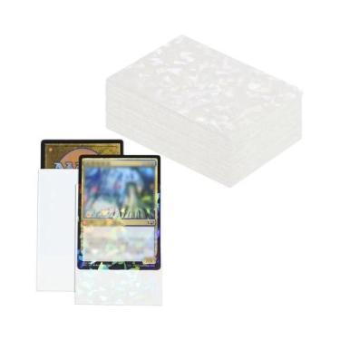 Imagem de Protetores De Cartão Holográficos Brilhantes (60 Unidades, 66x91mm) An