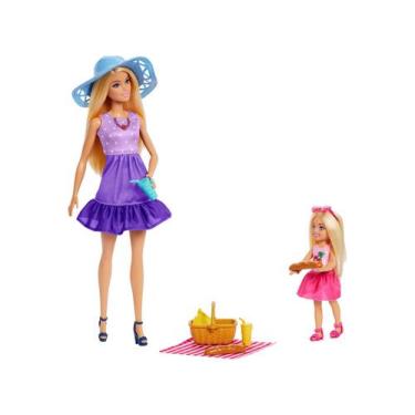 Imagem de Barbie Conjunto Piquenique Malibu e Chelsea - Mattel, Malibu e Chelsea