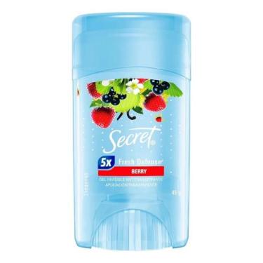 Imagem de Desodorante Antitranspirante Secret Gel Frutas Vermelhas 45g - Congrat
