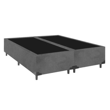 Imagem de Base Box Para Colchão King 203cm X 193cm Bipartida