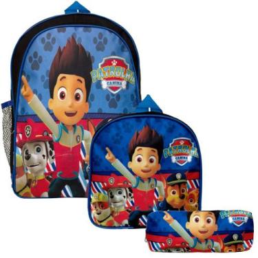 Imagem de Mochila Escolar Infantil Grande Creche Patrulha Canina Costa