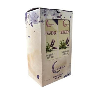 Imagem de Incenso Lua Mística Espiritual 0% Carvão Box 12 Cxs C 10 Var Aroma:Alf