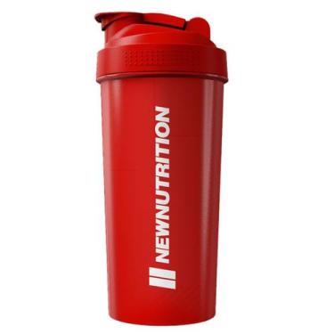 Imagem de Coqueteleira - 600ml Vermelho - Newnutrition