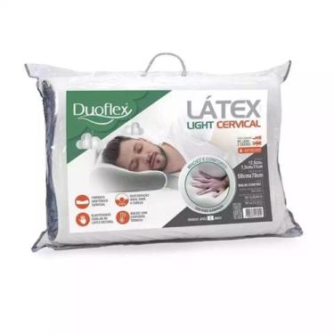 Imagem de Travesseiro Latex Light Cervical 50 x 70 - Duoflex, UNICA