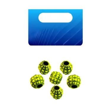 Imagem de Miçanga Para Pesca Luminosa Abacaxi Cor Amarelo - Jr Pesca, Amarelo