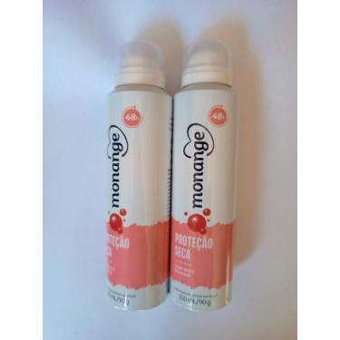 Imagem de Kit 2 desodorantes Monange Proteção Seca 150ml