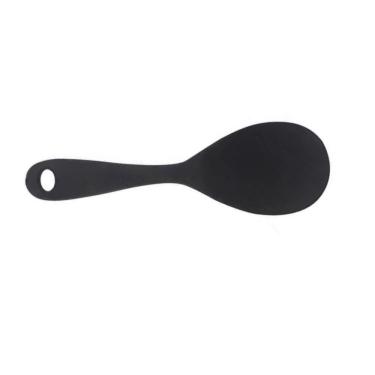 Imagem de Jogo 3 peças de Colher de Servir em Silicone  22,5 cm Preto.