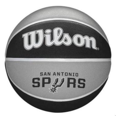 Imagem de Bola Basquete Wilson Nba Team Tribute San Antonio Spurs 7 Profissional